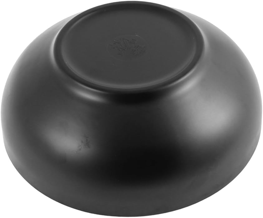Sourcingmap Restaurant Soup Food Salad Fruit Bowl Container 8.5 Inch Mouth Dia, Black - Image 3