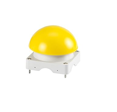 Eaton 229754 Gehäuseoberteil, Grau, Pilzkappe gelb