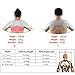 Ueasy Light Weight Shoulder Support Brace Posture Gym Sport Injury Guard Back Pad Size M(Medium)