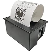 Maikrt Micro Thermal Printer 5~9V Embedded Thermal Receipt Printer Serial Port Microcontroller Secondary Development MCU Printing Module TTL/RS232