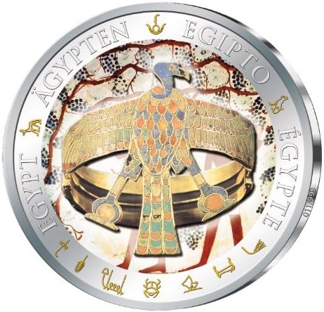 Goden Bracelet of Queen Ahhotep Golden Egypt 24K Gilded Silver Coin Proof 2012