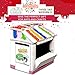 UC Global Trade Inc Shop Playhouse for Creative Coloring & - Cardboard House for Kids and Additional Sticker Decorations & 3D Puzzle Coloring Castle for Kids and Adults Educational DIY Build (Shop)