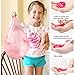LOYO Slime Kit for Girls Boys-DIY Slime Making Kit Supplies with Kids Clear Crystal Slime Includes Big Foam Balls to Make Your Own Slime