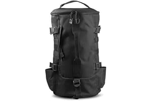 Multi-Functional Large Capacity Fishing Backpack Outdoor Travel Camping Fishing Rod Reel Tackle Bag Shoulder Bag Luggage Bag