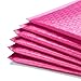 Fuxury Bubble Mailer, 6x10 Inch Bubble Mailers 50 Pack, Self-Seal Adhesive Padded Envelopes, Water Resistant Mailers, Shipping Envelopes for Packaging, Small Business, Mailing,Bulk Pink#0
