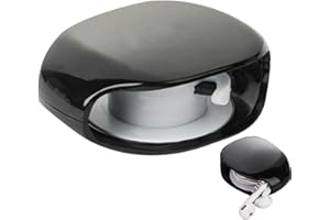 Automatic Cord Reel – Retractable Cable Winder, Horizontal Wire Organizer | Small Case Cord Management for Use USB Chargers E