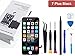 iPhone 7 Plus Screen Replacement LCD Touch Screen Digitizer Frame Assembly Set 3D Touch Free Tool Set Included 5.5 inch (Black)
