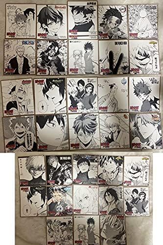 Amazon ジャンプフェア17 Inアニメイト 色紙 34点セット アニメ 萌えグッズ 通販
