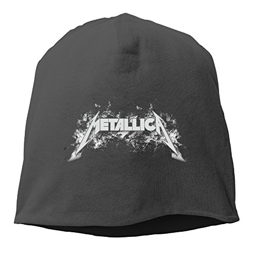 Metallica Fashion Logo Unisex Soft Winter And Fall Black Beanie Cap Skull Caps