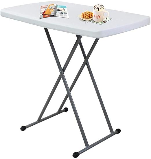 Mesa Plástico Plegable Chica Ajustable 3 Alturas 75 X 50 Cm. | Meses