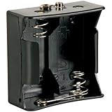 Velleman BH121B Battery Holder for 2 x D-Cell with