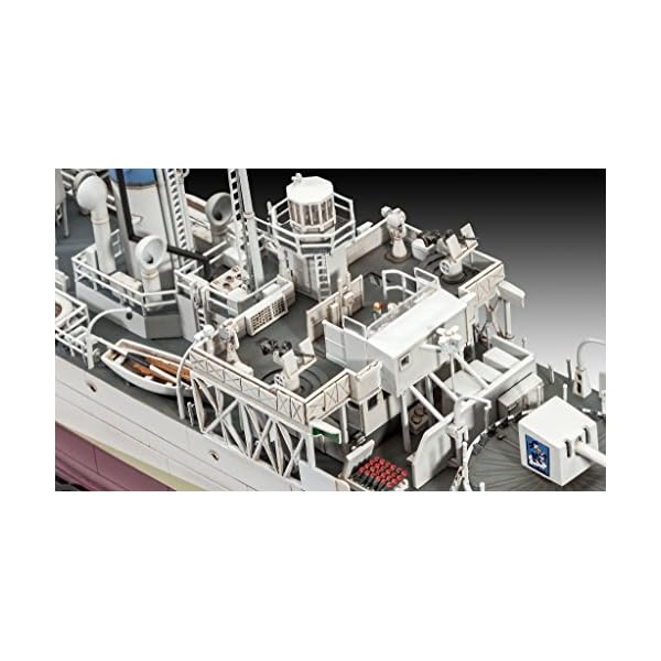 Revell Modellbausatz Schiff 1:144 - Flower Class Corvette HMCS SNOWBERRY im Maßstab 1:144, Level 5, originalgetreue… – Bild 6
