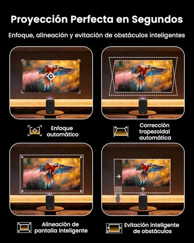 WEMAX Official Google TV and Netflix Smart Video Projector, 500 ISO Lumens, 1080P (4K), Autofocus and AI Correction, Sealed Anti-Dust Optics, Dolby Audio. Ideal for Home Cinema and Sports 2026