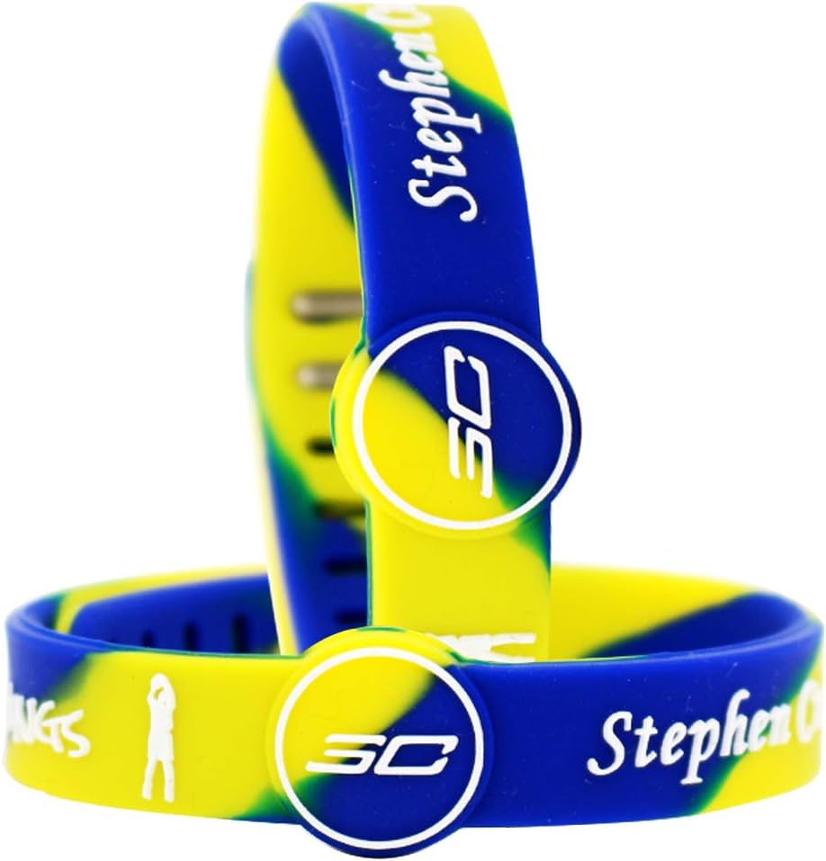 NBA Basketball Team Adjustable Silicone Bracelets Wristbands - Rubber Wristbands Party Favor Souvenir Gift - for Sports Fans