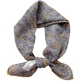 Pemilosci Large Cotton Bandana Headband, Head Wrap, Protective Coverage, Hair Neck Scarf for Women 28 x 28 inch