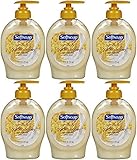 Softsoap Naturals Moisturizing Liquid Hand Soap with Milk & Honey, Pump - 7.5 fl oz (Pack of 6)…