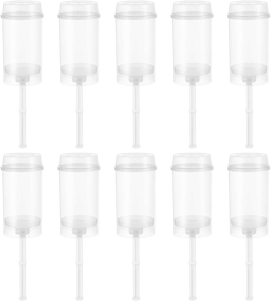 BESTONZON 10pcs Cake Pop Push Ups Push Pop Containers Clear Push Pops