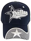 Dallas Men's 2X Star Netting Adjustable Baseball Cap (Navy)