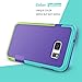 Jeylly Galaxy S7 Edge Case, One-Piece Ultra Slim 3 Color Impact Anti-Slip Rugged Soft TPU Bumper Shockproof Protective Case Cover Shell for Samsung Galaxy S7 Edge S VII Edge G935 - Purple