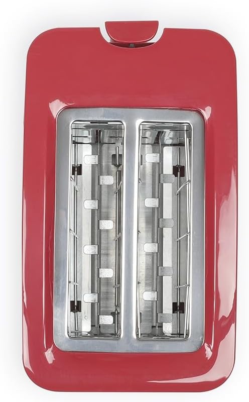 Grille-pain 2 fentes - LIVOO - DOD162RC - 750 W - Thermostat réglable : 7 niveaux - Rouge — photo 3 sur 4