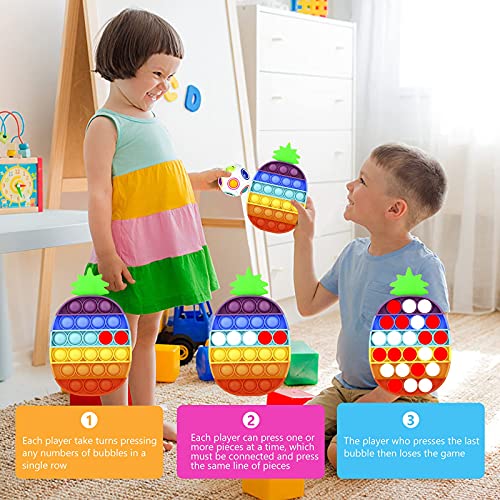 Sensory Fidget Toy Set, 37pcs Fidget Box Stress Relief Toy, Fidget Toy Pack with Bubble Infinity Cube Marble Mesh, Fidget Set with Bag for Adults Kids Autistic ADHD Toys Birthday Party Favors (Pink)