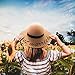 Women Straw Hat, Floppy Wide Brim Summer Sun Hats, Embroidered Cap for Bride Honeymoon Beach Party, Cruise, Vacation