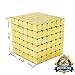 Golden Magnetic Cube 5mm 216pcs Magnets Multi-Use Square Blocks Cube Stress Relief Toys Magnets Toy for Kids