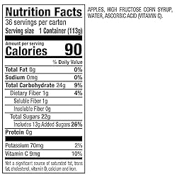 Mott's Applesauce, 4 Oz Cups, 36 Count, No