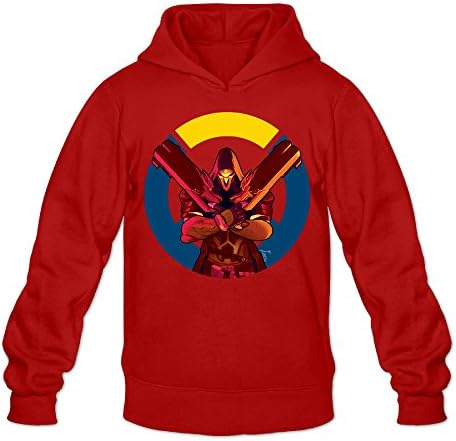 Men's Overwatch Logo Hooded Sweatshirt Red S