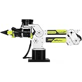 reBot B601-DM Assembled Robotic Arm Kit with Gripper, 6+1 DoF Open-Source Robot Arm, Python SDK and ROS1/ROS2 Compatible for AI Robotics, STEM Education, Research and Development