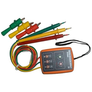 Amazon.com: HQRP – 3 Detector de secuencia de fase Rotación ...