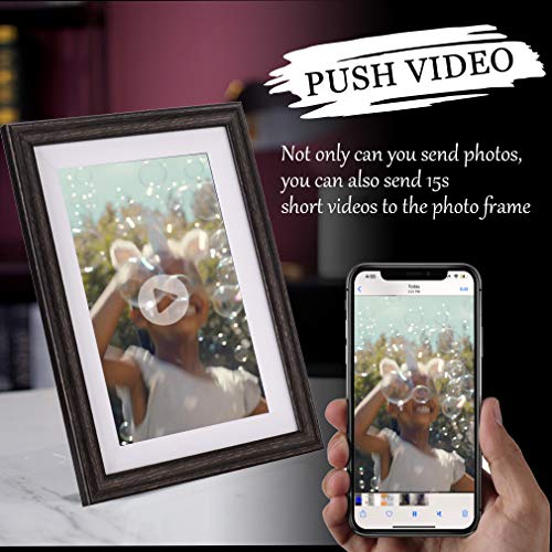 10inch WiFi Digital Photo Frame with HD IPS Display Touch Screen, Share