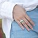 Zollen 10 Packs Silicone Wedding Rings for Women, Thin Rubber Wedding Bands Stackable Ring, Hypoallergenic Silicone