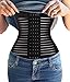 Gotoly Quick Weight Loss Body Shaper Belly Waist Trainer Training Women (M, Black)
