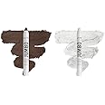 NYX PROFESSIONAL MAKEUP Jumbo Eye Pencil Blendable Eyeshadow Stick & Eyeliner Pencil Bundle - Frappe (Chocolate Brown) & Cottage Cheese