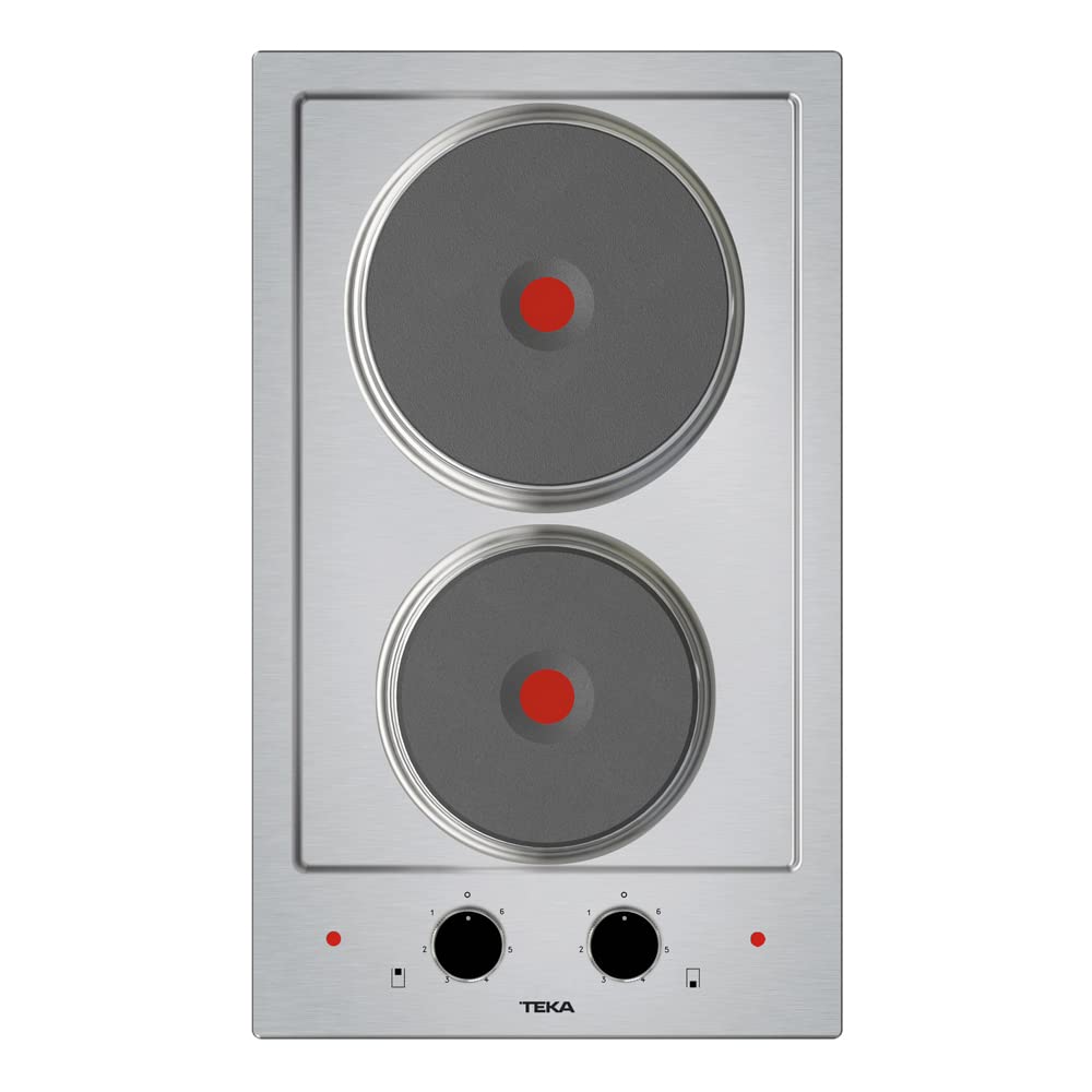 Teka EFX 30.1 2P Plate (Built-in, Electric Stove, Cast Iron, Stainless Steel, 1500 W, Round)