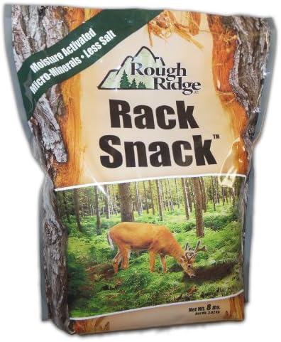 Rack Snack Deer Attractant Bait Salt Lick 8 Pound