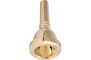 Trombone Mouthpiece, 1/2in Copper Small Shank Mouthpiece, Euphonium Mouthpiece with Superior Sound Excellent for Baritone and