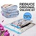 Viteps Reusable Vacuum Seal Bags | Vacuum Seal Bags for Clothes | Pack of 8 Space Saver Storage Bags | Jumbo Size Vacuum Storage Bags Measuring 30 x 40 inches | Vacuum Packing Bags