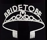 Simply Sophisticated Bride to Be Tiara for Bachelorette Party and Bridal Shower