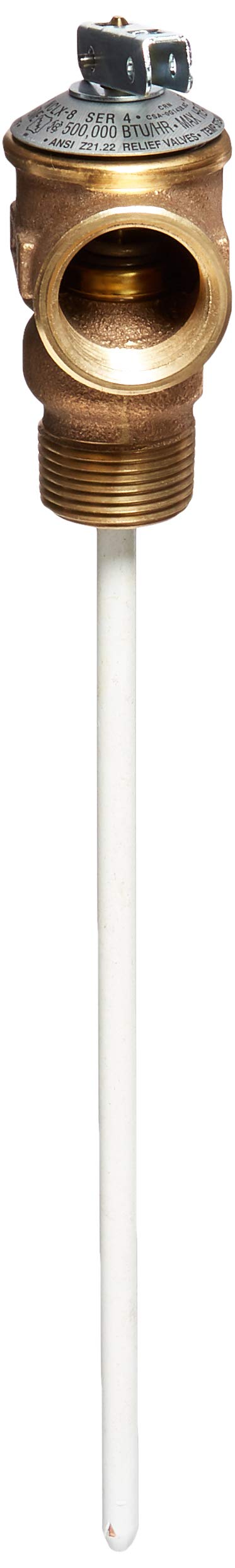 Cash AcmeGIDDS-100843 NCLX-8 T&P Relief Valve-100843, Brass