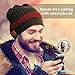 Onesiall Bluetooth Beanie Hat Headphones [Upgraded], Bluetooth 4.2 Headset Winter Music Hat Knit Cap with Stereo Speaker, Microphone, Hand-Free Compatible with Cellphone/iPad and So On.