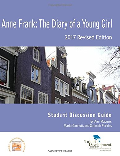 Buy Anne Frank: The Diary of a Young Girl Student Discussion Guide ...