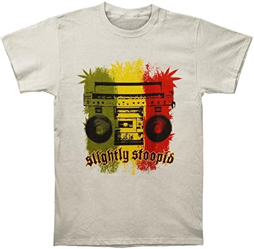 Slightly Stoopid Men's Jam Box T-shirt Medium Off-white