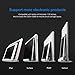 Vertical Laptop Stand - Bestand 2 in 1 Adjustable MacBook and iPad Charger Stand: [2018 Update Version] Stand, Holder for Apple MacBook Air, MacBook Pro, All Notebooks, iPad Air, iPhone X, 8, Silver