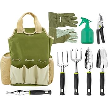 Amazon com Scuddles Heavy Duty Gardening Tool  Set   Amazon com Scuddles Heavy Duty Gardening Tool  Set