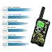 DIMY Toys for 3-12 Year Old Boys Girls, Walkie Talkies for Kids Long Range Birthday Presents Outdoor Outside Toys Gifts for 3-12 Year Old Boys Girls 2018 Christmas New Gifts for Kids Green DMUSDJ01