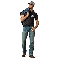 ARIAT Men's M2 Relaxed Fit Jean, Granite, 34x36