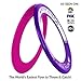 Activ Life Flying Rings for Kids, Fun Beach Toys, Gifts for Boys Girls Teens, Cool Family Outdoor Games, Play at Swimming Pool, Playground, Basket Fillers Birthday Presents, Pink/Purple