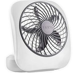 O2COOL Treva 5 Inch Battery Powered Fan Portable